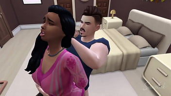 Big White Stud Takes On A Sultry Black Beauty And A Sexy Arabic Temptress