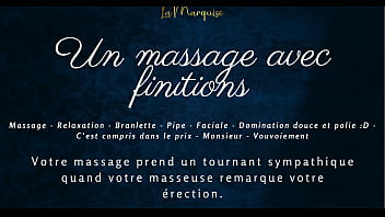 Massage Intime Avec Une Finition Chaude Et Profonde