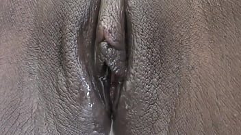 Natural Ebony Teen Filled Deep With A Creamy Surprise