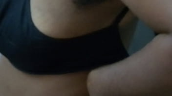 Malayali Milf Shedding Her Nightie To Reveal Lacy Bra And Panties