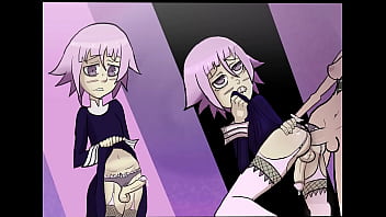 Crona’s Monster Cock Ravages Maka’s Tight Pussy
