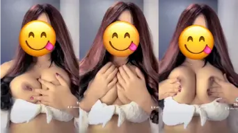 Goyangan Seksi Akucantikxyy Dengan Payudara Besar Yang Menggoda