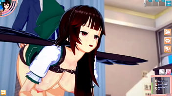 東方霊烏路空の巨乳を揉みしだく濃厚3dcgエロアニメ！
