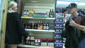 Naughty Teen Stepsister Gets Wild In The Store Aisle
