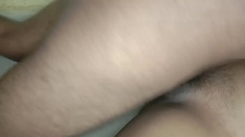 Desi Daddy Pounds Her Wet Pussy With Slick New Lube, Hindi Moans In The Background
