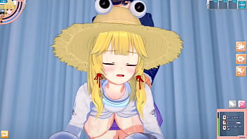 東方 洩矢諏訪子の巨乳を揉みしだく濃厚h！3dcgで迫るエロアニメ動画【ヘンタイゲーム とうほう】