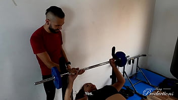 Pounding My Stepmom’s Tight Body In The Home Gym With Roxana Caputo