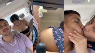 Hotwife Teases Her Man In The Backseat For A Wild Roadside Romp