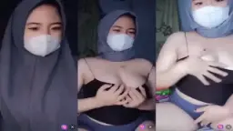 Remas Payudara Abg Pakai Masker