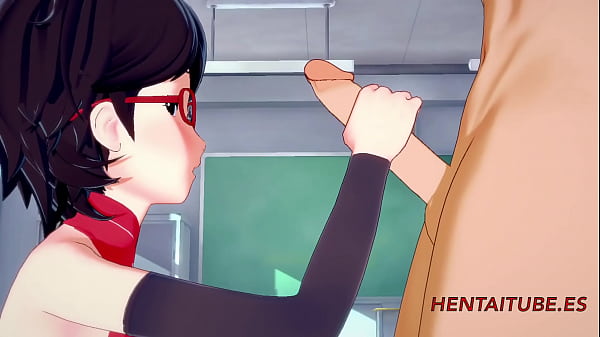 Bakugou’s Rough School Day: Pinning Sarada For A Hardcore 3d Session