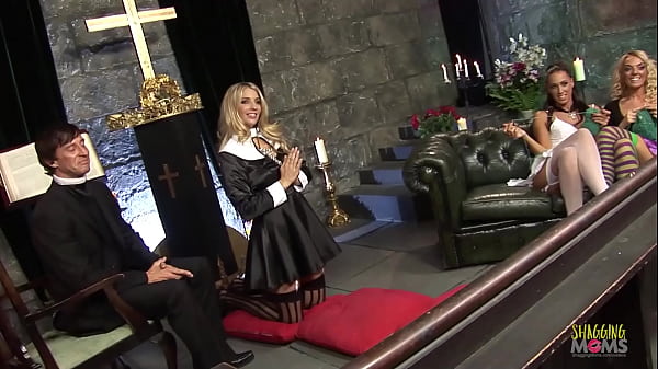 Devout Mothers Bare Their Ample Curves And Aching Desires For A Holy Congregation’s Carnal Worship.