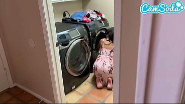 Laundry Day Temptation: Taking My Step-sister From Behind