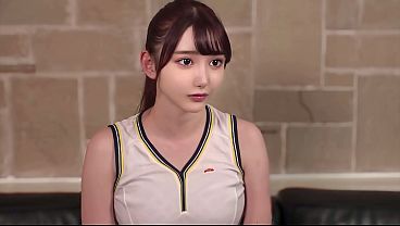 純白のユニフォームが汗で透ける…18歳テニス部の甘い吐息と激しい動き