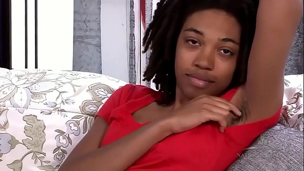 Ebony Fur Queen From Blackogle Gets Herself Off