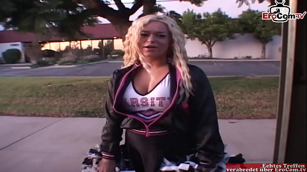 Fresh-faced Blonde Teen With Perky Natural Curves Gets Scooped Right Off The Sidewalk