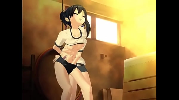 3dアニメで描かれる官能的なレズビアン愛の情景