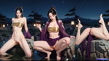Ai-crafted Korean Anime Fanart: From Innocent Solo To Explicitly Erotic