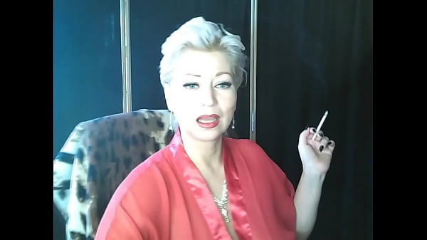 Sultry Cougar In Crimson: A Solo And Group Seduction