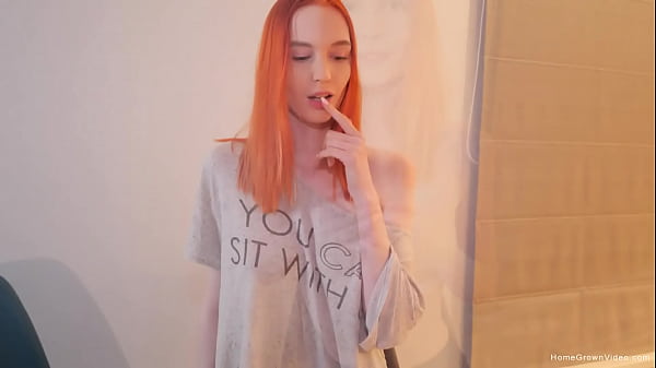 Fiery-haired Beauty Takes A Massive, Throbbing Cock Deep Inside Her