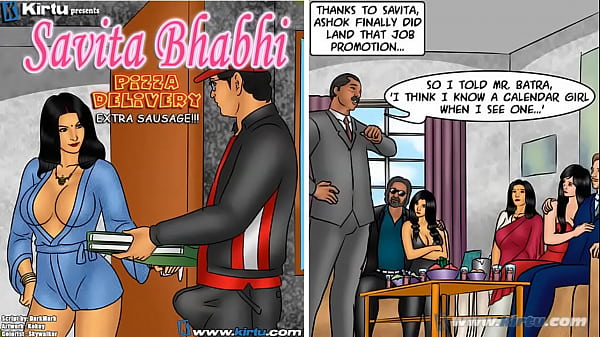 Savita Bhabhi Gets A Hot, Cheesy Delivery With Extra Meat To Satisfy Her Cravings