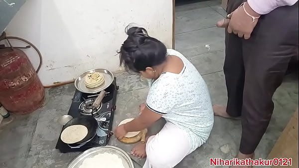 Spicy Desi Stepmom Gets Wild On The Kitchen Counter