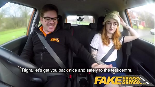 Sizzling Redhead Roadside Rendezvous: She Drives Stick Better Than She Drives