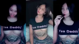 Nova Remas Payudara Bulat Bergambar Tato Sensual
