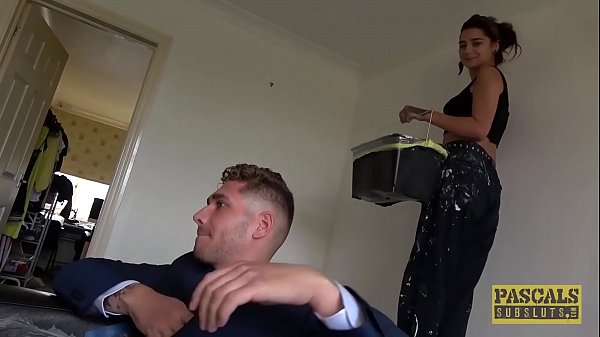 Crimson-haired Vixen In A Collar: Triple Domination Unleashed