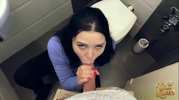 Pounding Kira’s Soaked Pussy Post-bathroom Blowjob