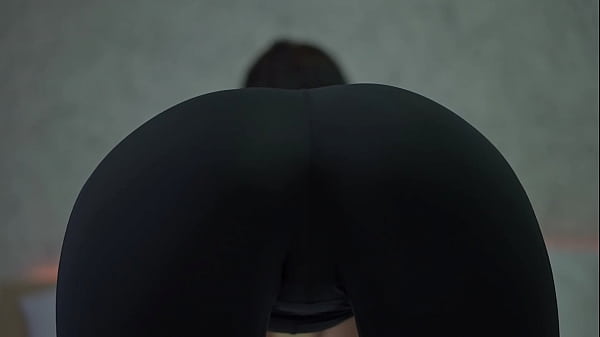 Intimate Yoga Pants Encounter: Up-close And Personal