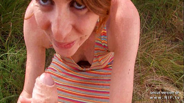 Ginger Vixen’s Backdoor Climax Ends With A Creamy Outdoor Facial