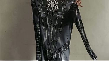 Cosplayer Spiderwoman Dipuasin Sampai Luapan Berulang Di Dalam – Film Panas Indonesia