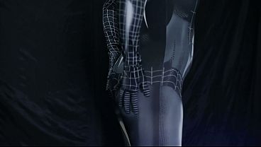 Cosplayer Spiderman Terangsang Hingga Klimaks, Basahnya Membuat Heboh