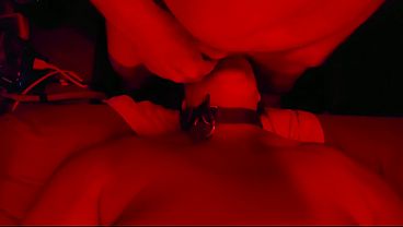Voluptuous Curvy Goddess Takes A Deep Throat Face-fucking In Red Light Tapes #15