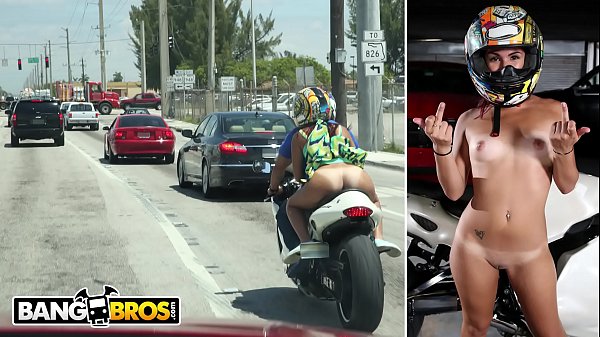 Big Booty Latina Sophia Steele Takes A Wild Ride On A Bike And A Big Cock
