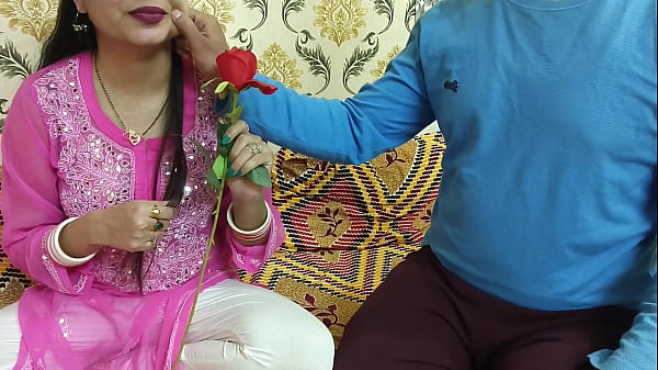 Passionate Indian Couple’s Intimate Valentine’s Week: Sultry Hindi Whispers And A Sensual Foot Massage