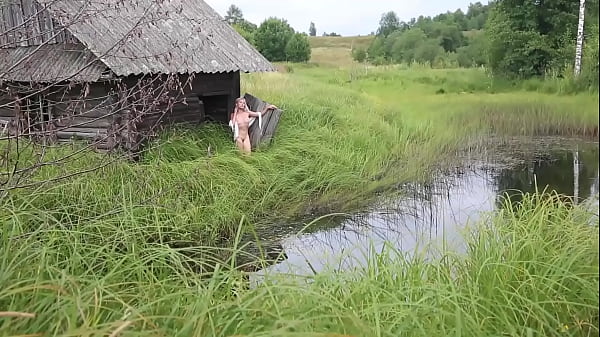 Sofi’s Bare Escape In The Rustic Wild