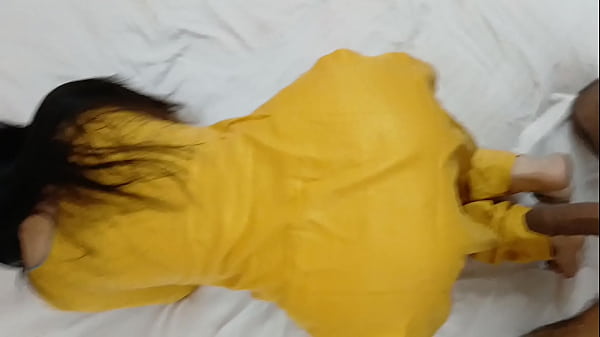 Curvy Indian Auntie Takes It From Behind In Wild Doggy Style