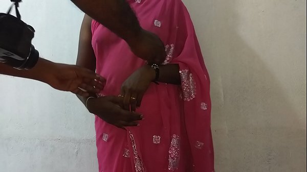 Desi Indian Slut Wife Vanitha In Tight Blue Saree, Huge Tits Out, Shaved Wet Pussy, Squeezing Nipples Hard, Rubbing And Fingering Herself Crazy