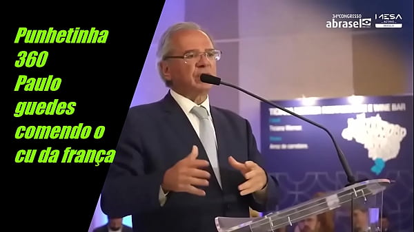 Paulo Guedes Metendo Fundo No Cuzinho Da França