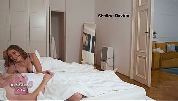 Step Daughter Walks In On Step Mom Shalina Devine Getting Her Pussy Filled And Creampied By Her Husband