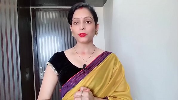 Sensual Saree-clad Bhabhi With Provocative Hindi Whispers
