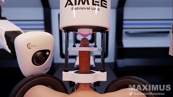 Cock Drained By Ai Machine Animation With Sound