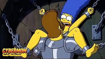 Top-10 Horny Marge Simpson Fucks. Best Cartoon Compilation. Porn Parody Animation