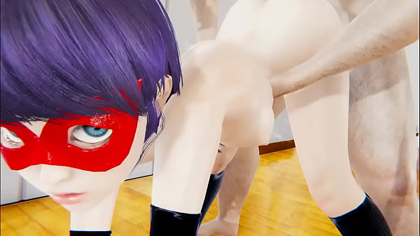 Ladybug Ravished By A Burly Beast – Explicit Anime Erotic Art