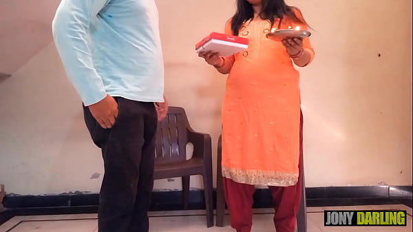 Voluptuous Auntie’s Naughty Diwali Delight From Her Nephew
