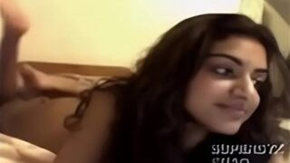 A Dusky Beauty With An Indian Actress Vibe Strips Down Completely