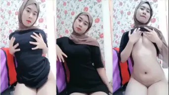 Ukhti Hijab Live Pamer Tubuh Paling Panas