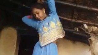 Watch A Rustic Bihari Woman Strip Down In Her Solo Video