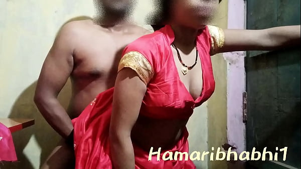 Indian Village Wife Gets Fucked Hard In A Tight, Sexy Red Saree